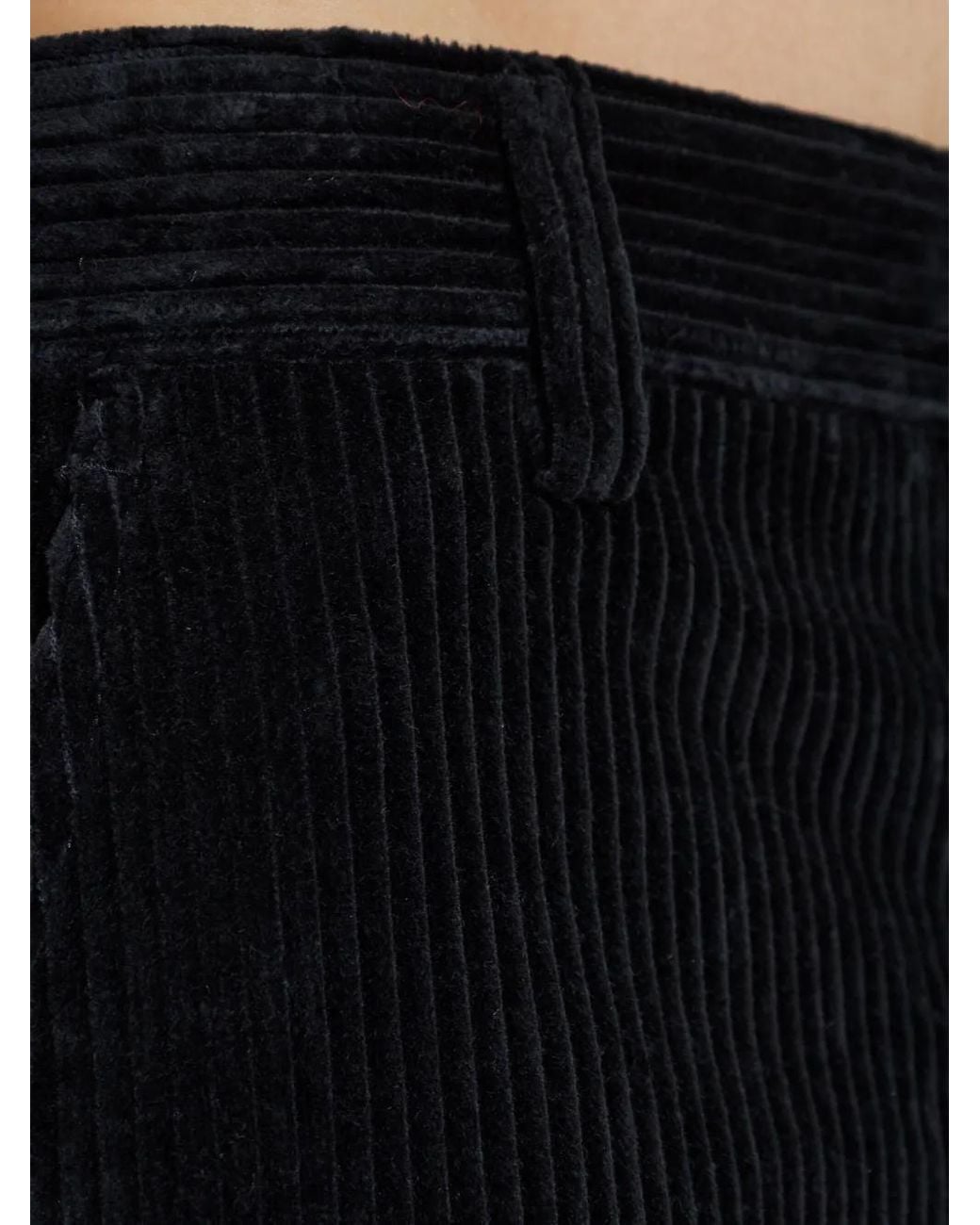 Moncler Black Apres-Ski Corduroy Trousers for men
