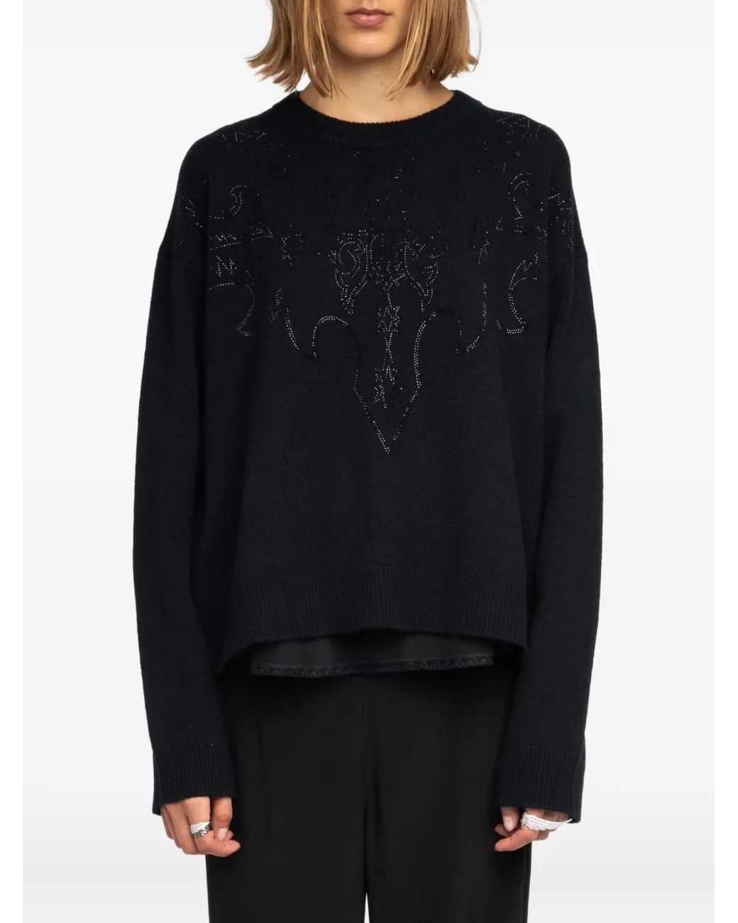 Pull Markuz En Cachemire Zadig & Voltaire en coloris Black