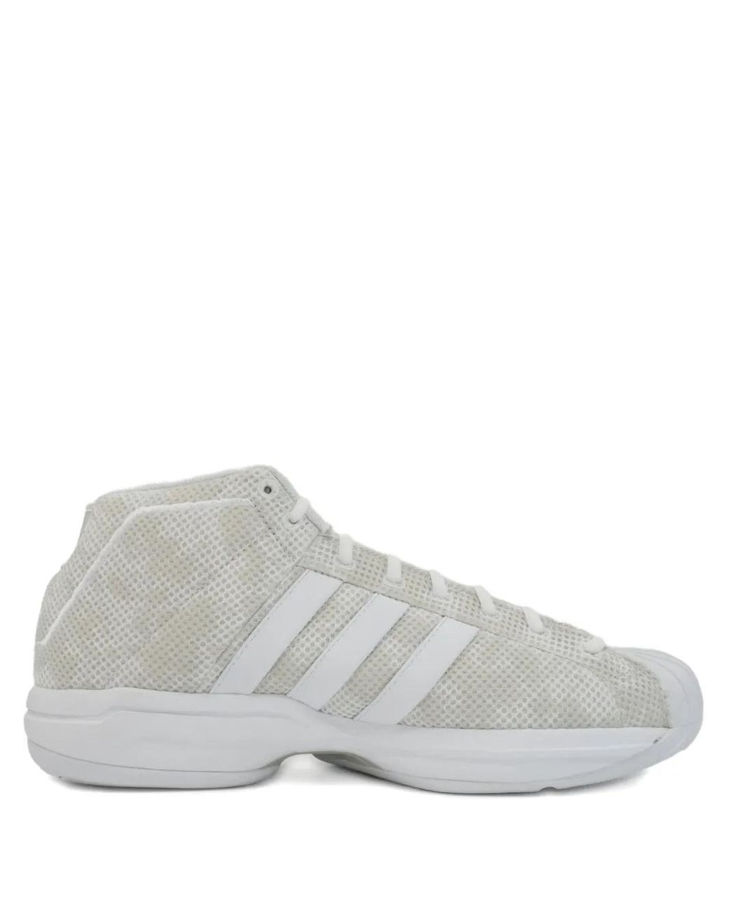 Adidas White Pro Model 2G Sneakers for men