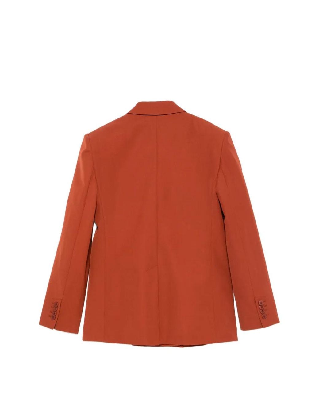Zimmermann Orange Luna Wool Blazer