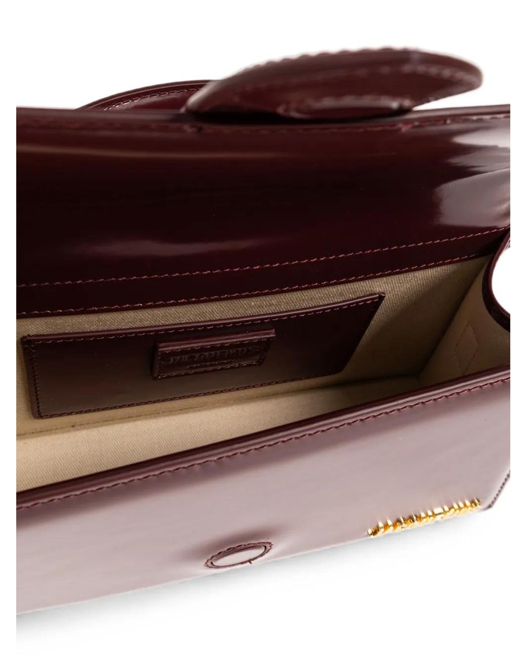 Jacquemus Purple Le Bambino Large Leather Tote Bag