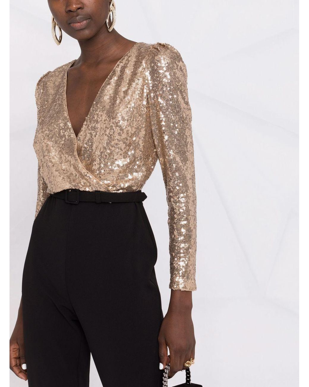 ralph lauren sequin jumpsuit