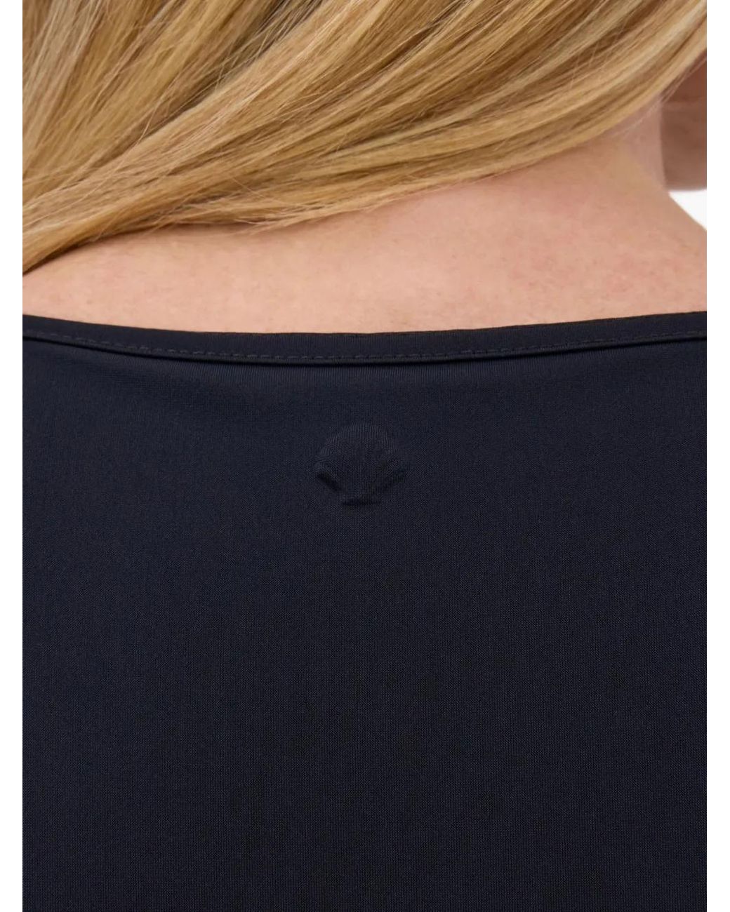 Loulou de Saison Black Gianna Scoop-Neck Swimsuit