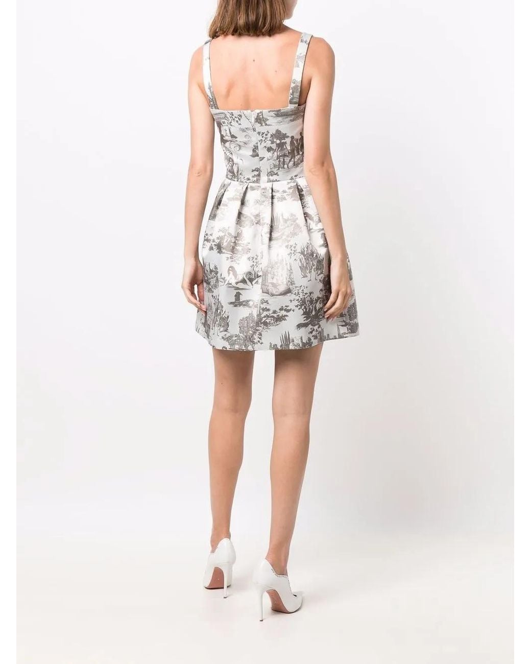 Robe Courte À Imprimé En Plein Air Philipp Plein en coloris White