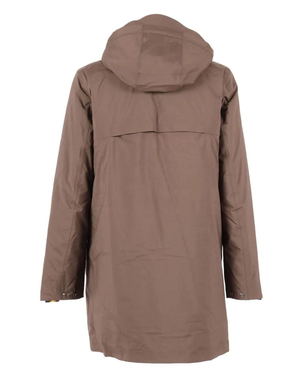 K-Way Brown Thomal Padded Coat for men