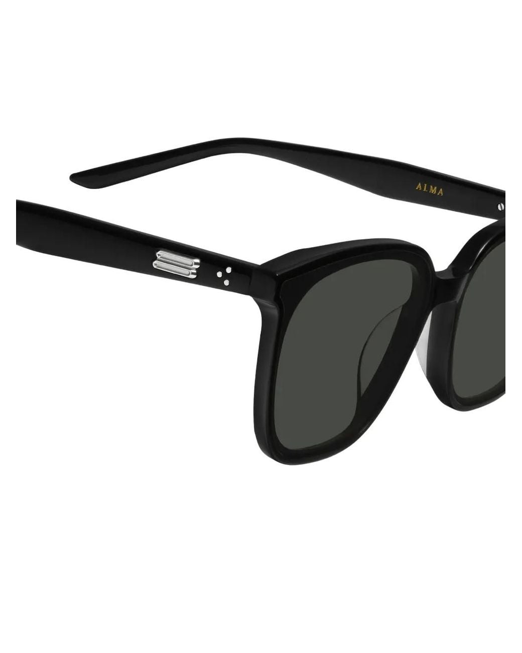 Gentle Monster Black Alma 01 Sunglasses