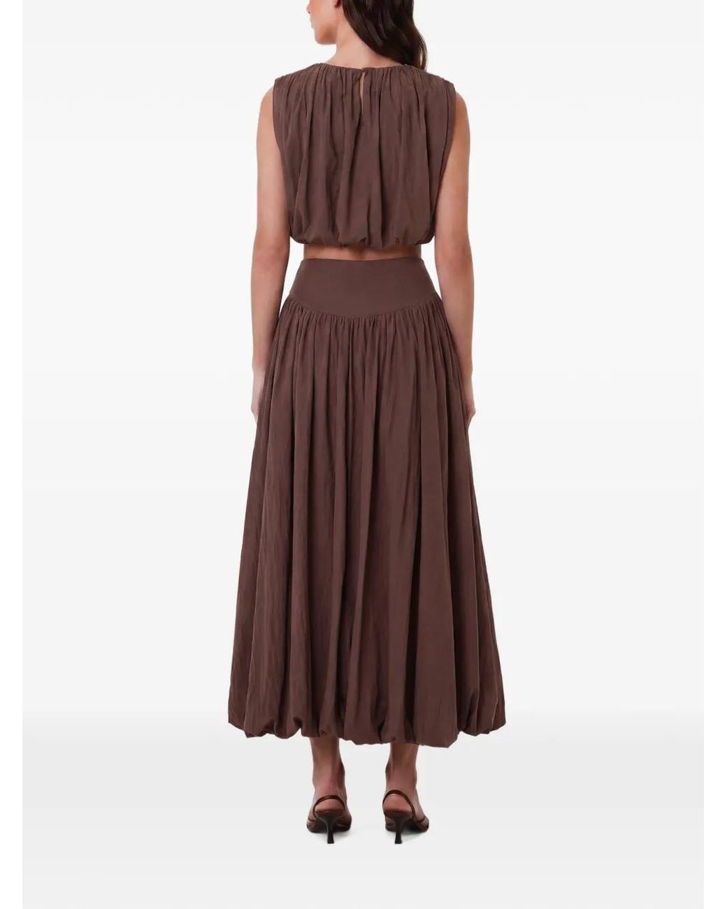 Nicholas Brown Zaira Midi Bubble Skirt