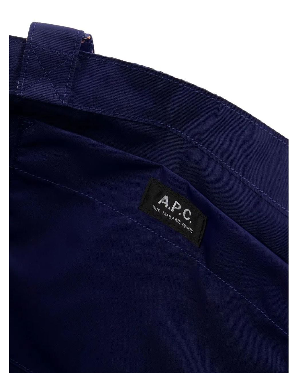 A.P.C. Blue Diane Tote Bag