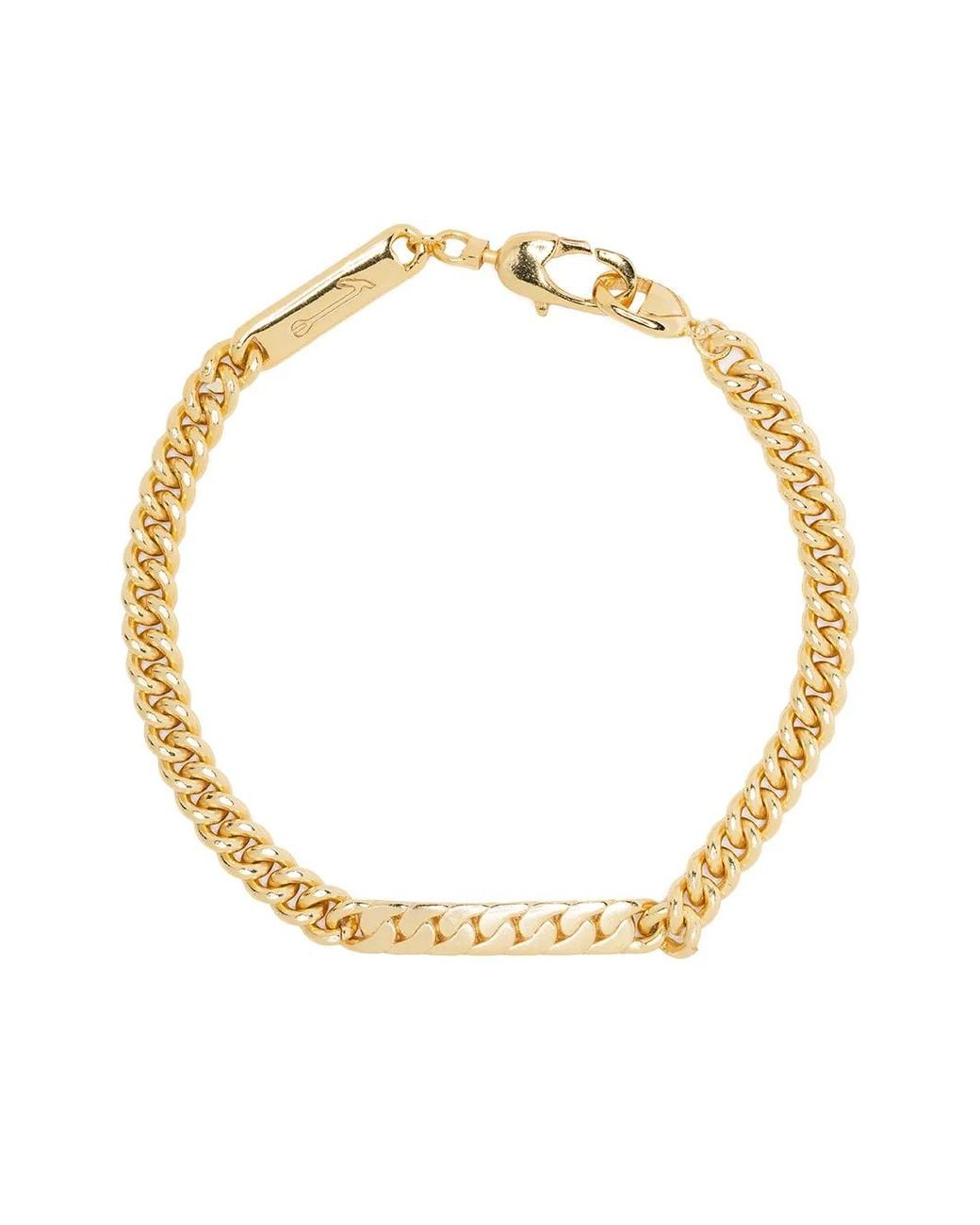 CAPSULE ELEVEN Metallic Power Tag Bracelet for men
