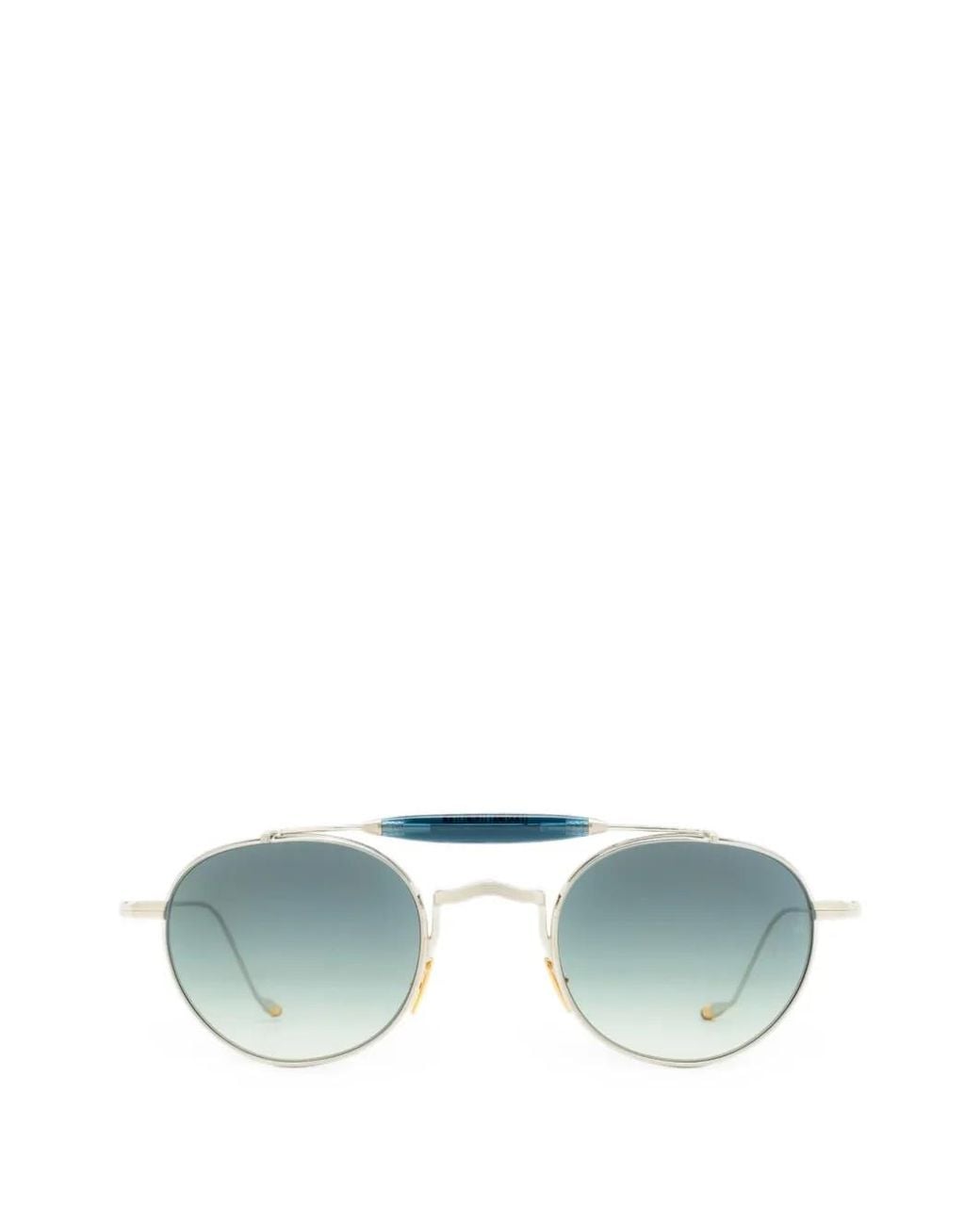 Jacques Marie Mage Green Dasan Round-Frame Sunglasses