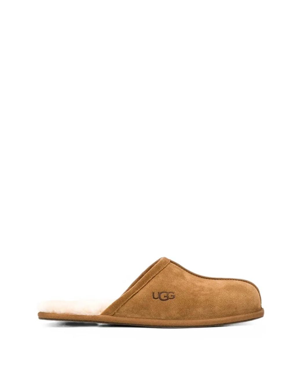 Ugg White Scuff Slippers for men