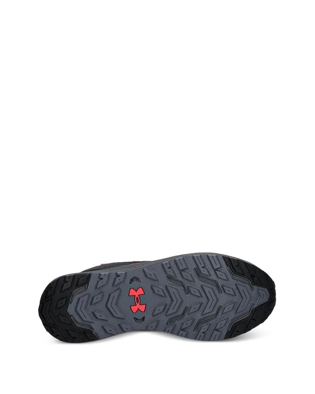 Under Armour Black Logo-Detail Lace-Up Sneakers for men
