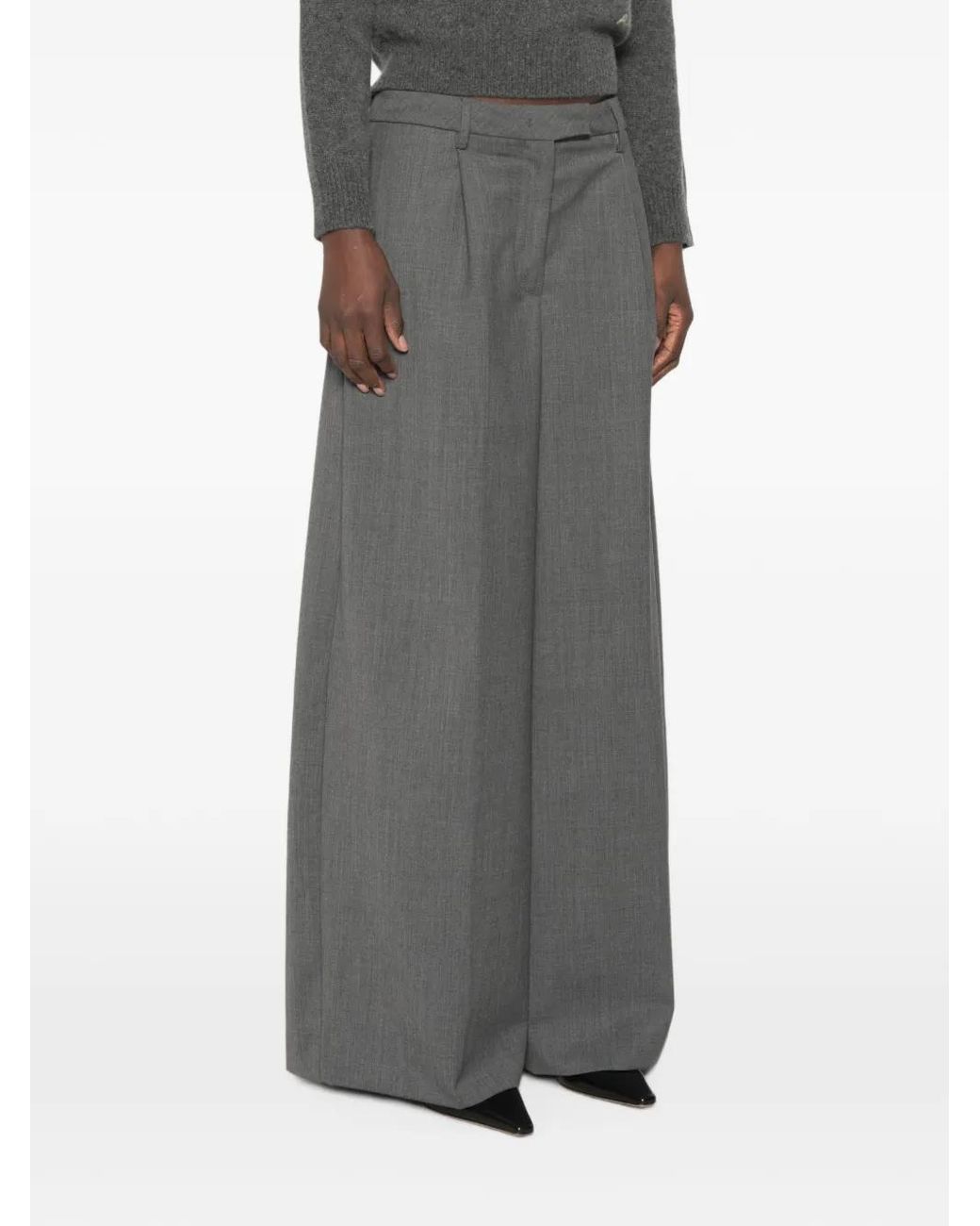 Thelatest Gray Pantalon E-Deva