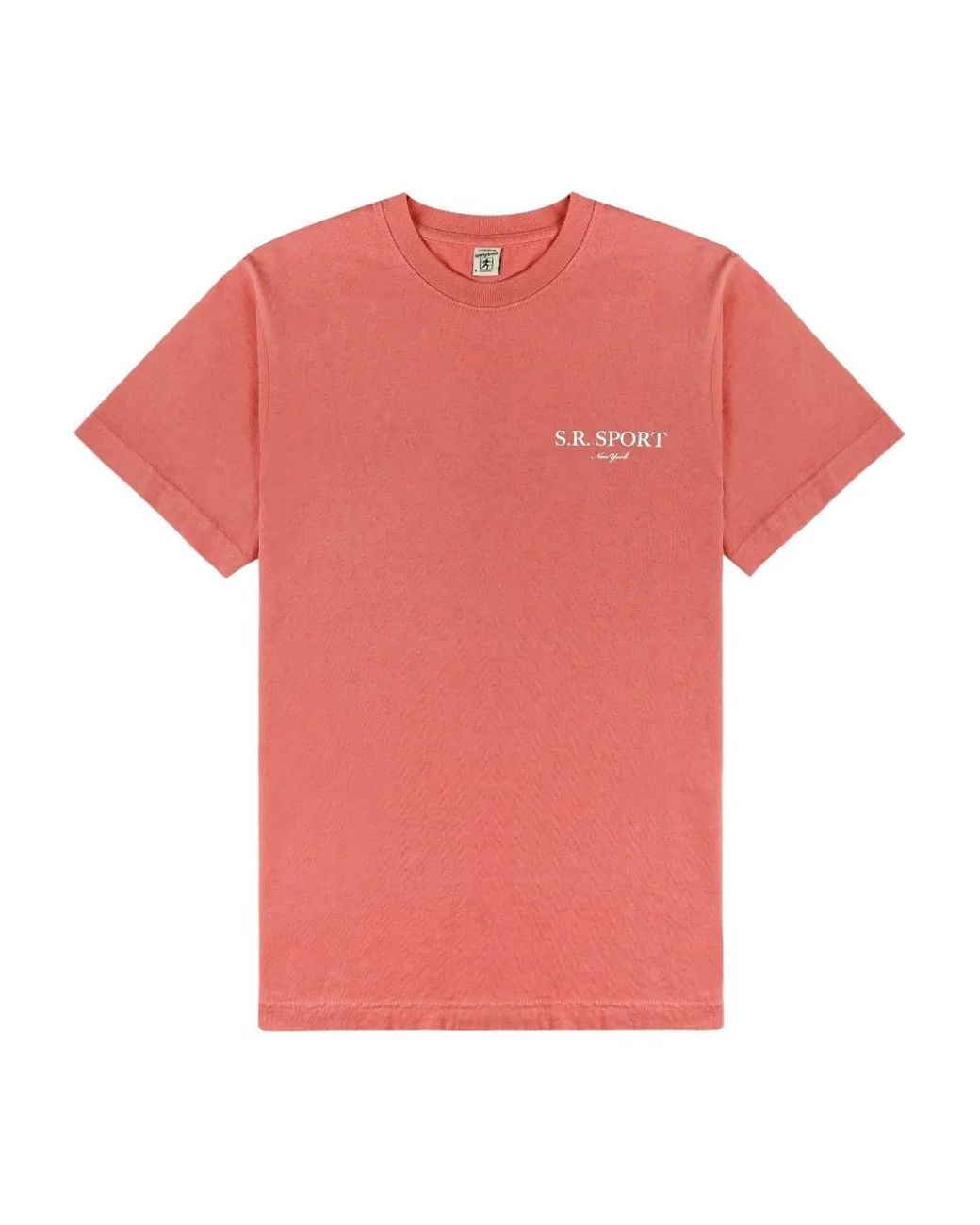 Sporty & Rich Pink Cotton T-Shirt