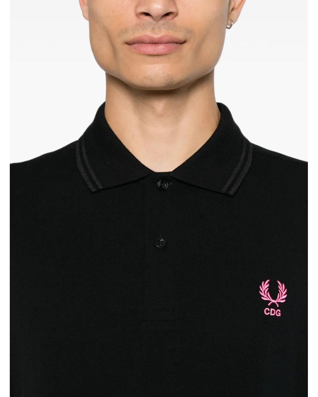 Comme des Garçons Black Knit T-Shirt for men
