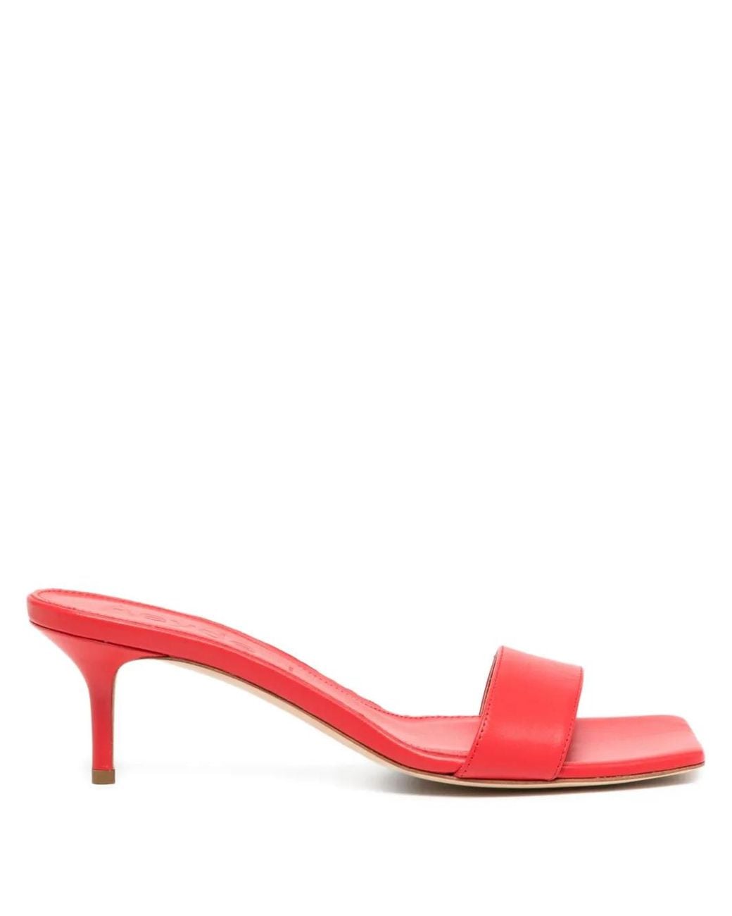 Aeyde Red 70Mm Ilvy Sandals