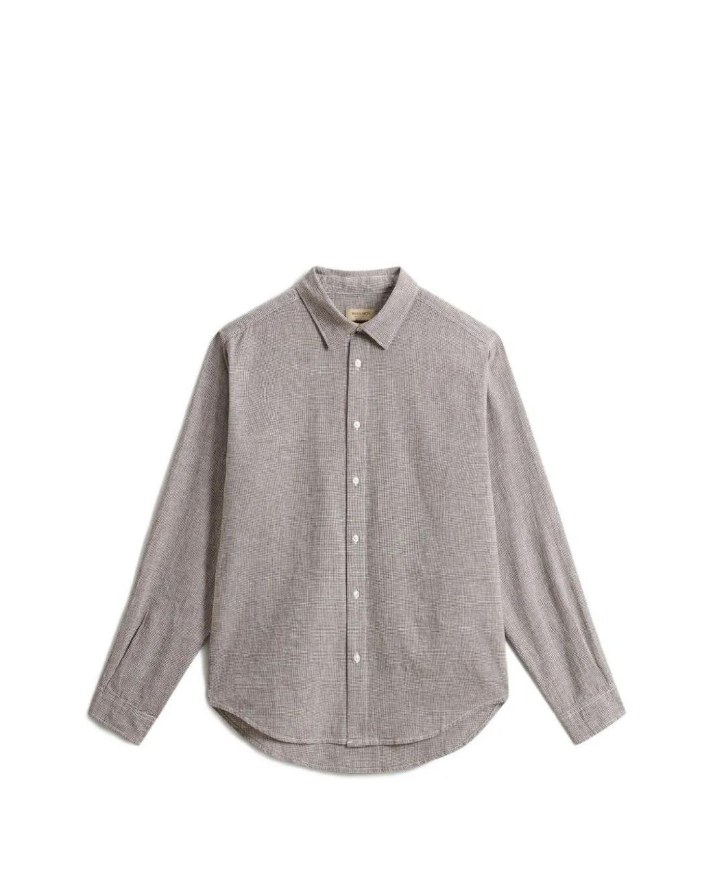 Woolrich Gray Button Shirt for men
