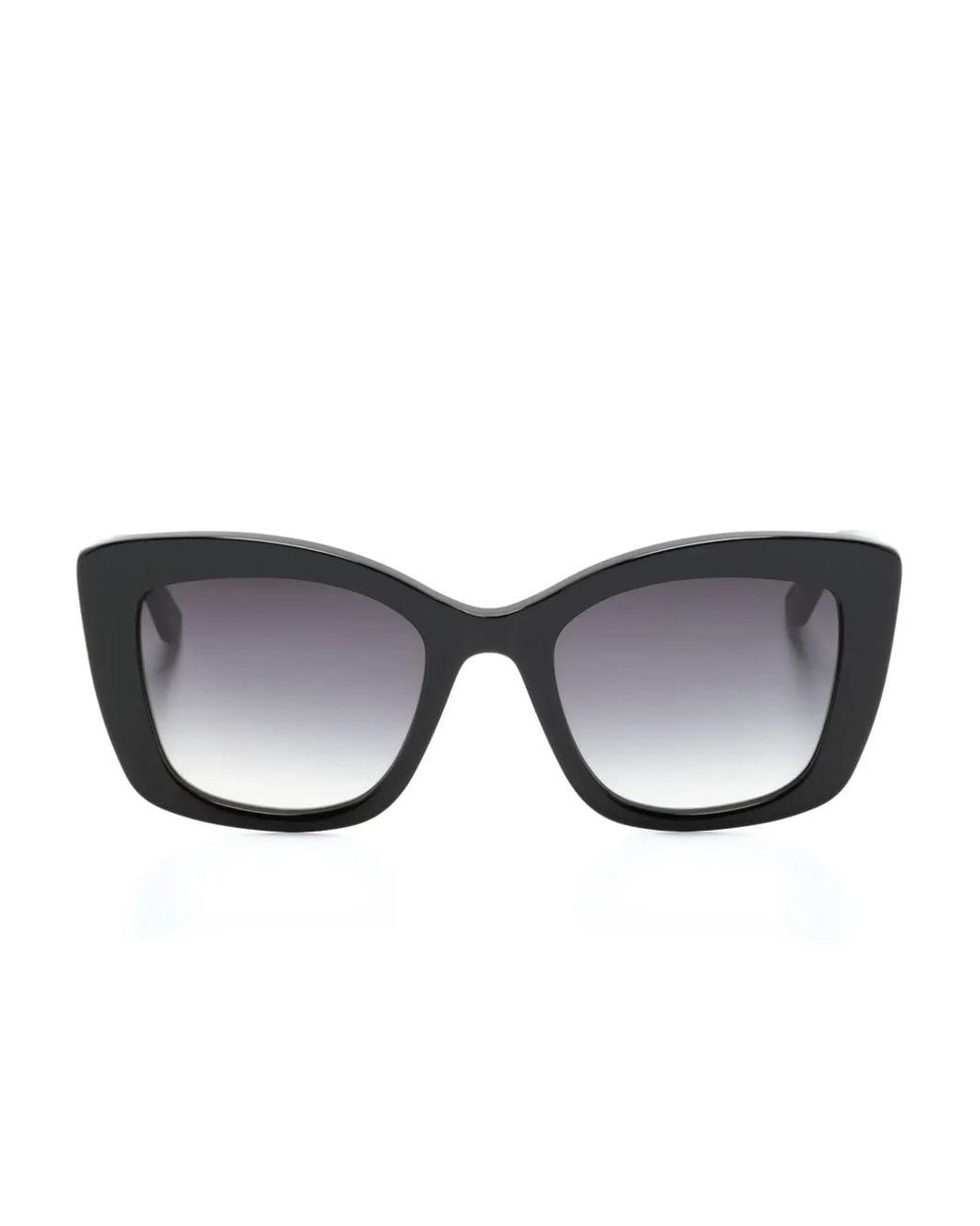 Karl Lagerfeld Black Butterfly-Frame Sunglasses for men