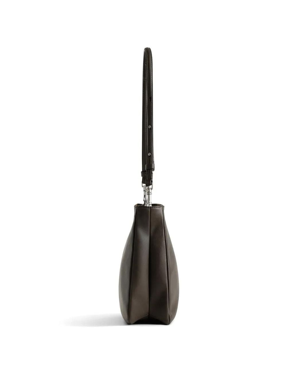 Yu Mei Black Sac Porté Épaule Joan En Cuir