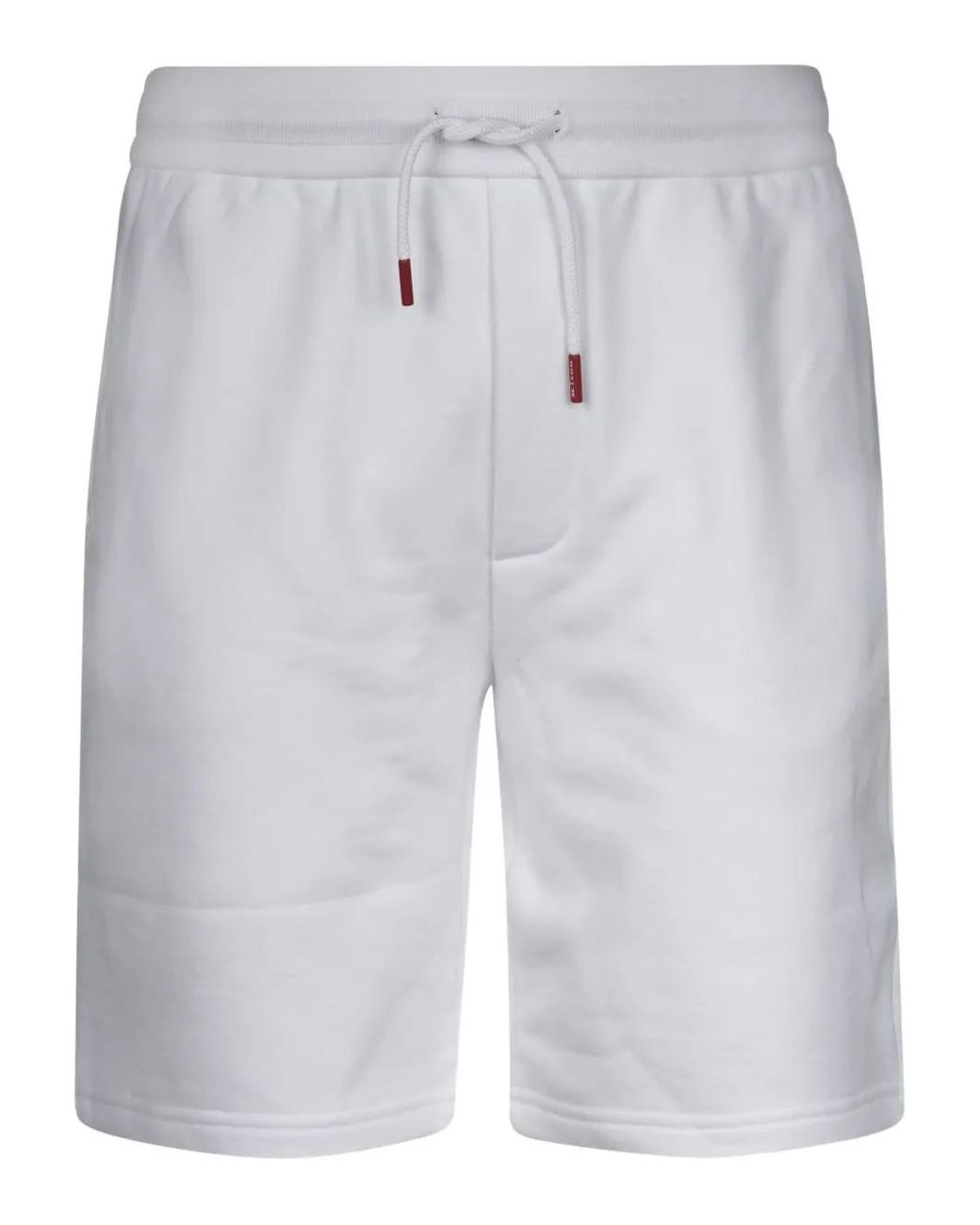 Kiton Blue Drawstring Shorts for men
