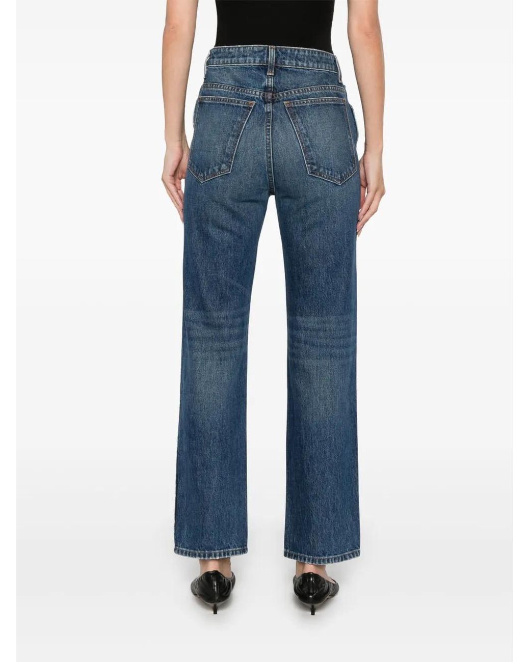 Khaite Blue Abigail Jeans