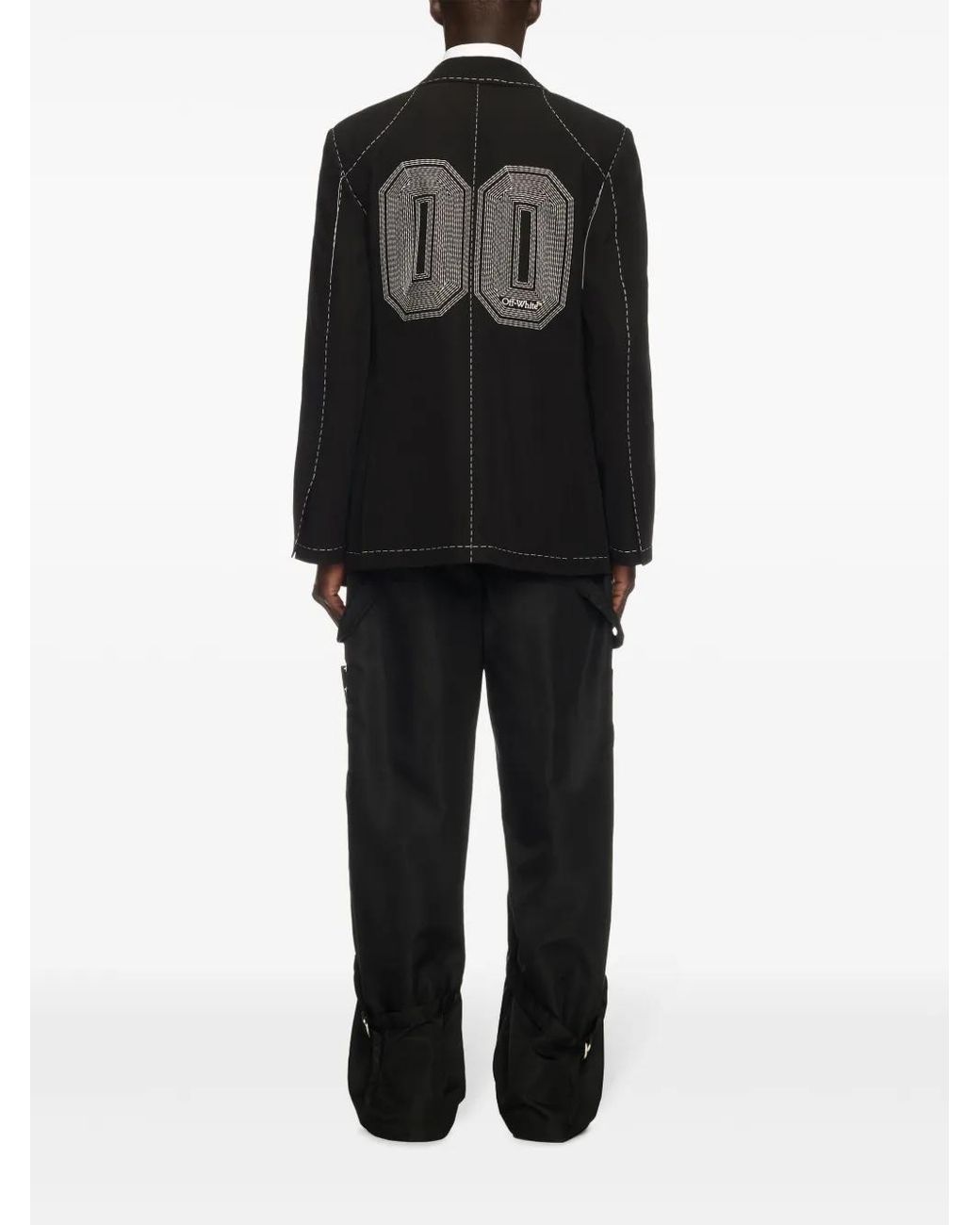 Off-White c/o Virgil Abloh Black Jackets for men