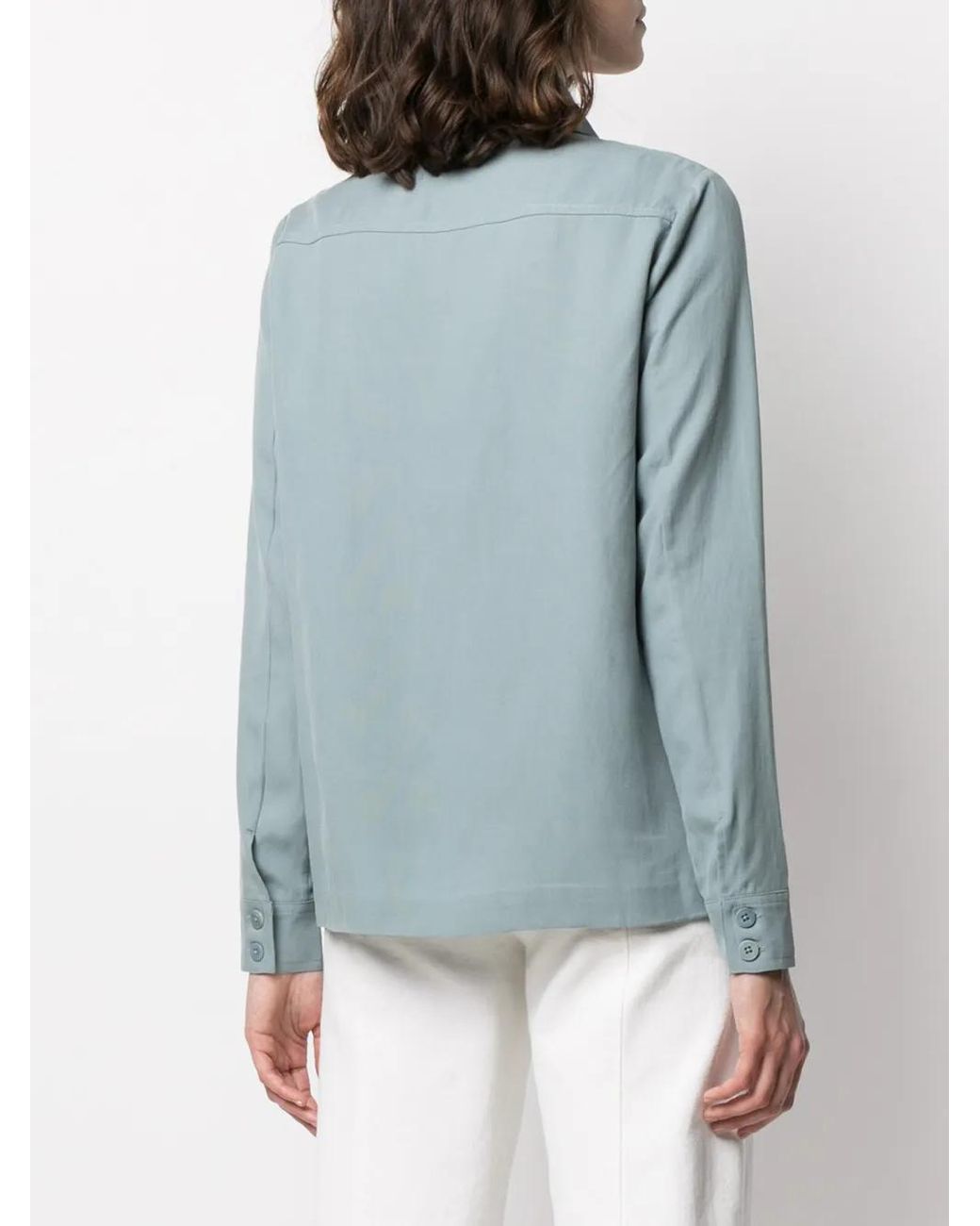 Remain Blue Classic Button-Up Shirt