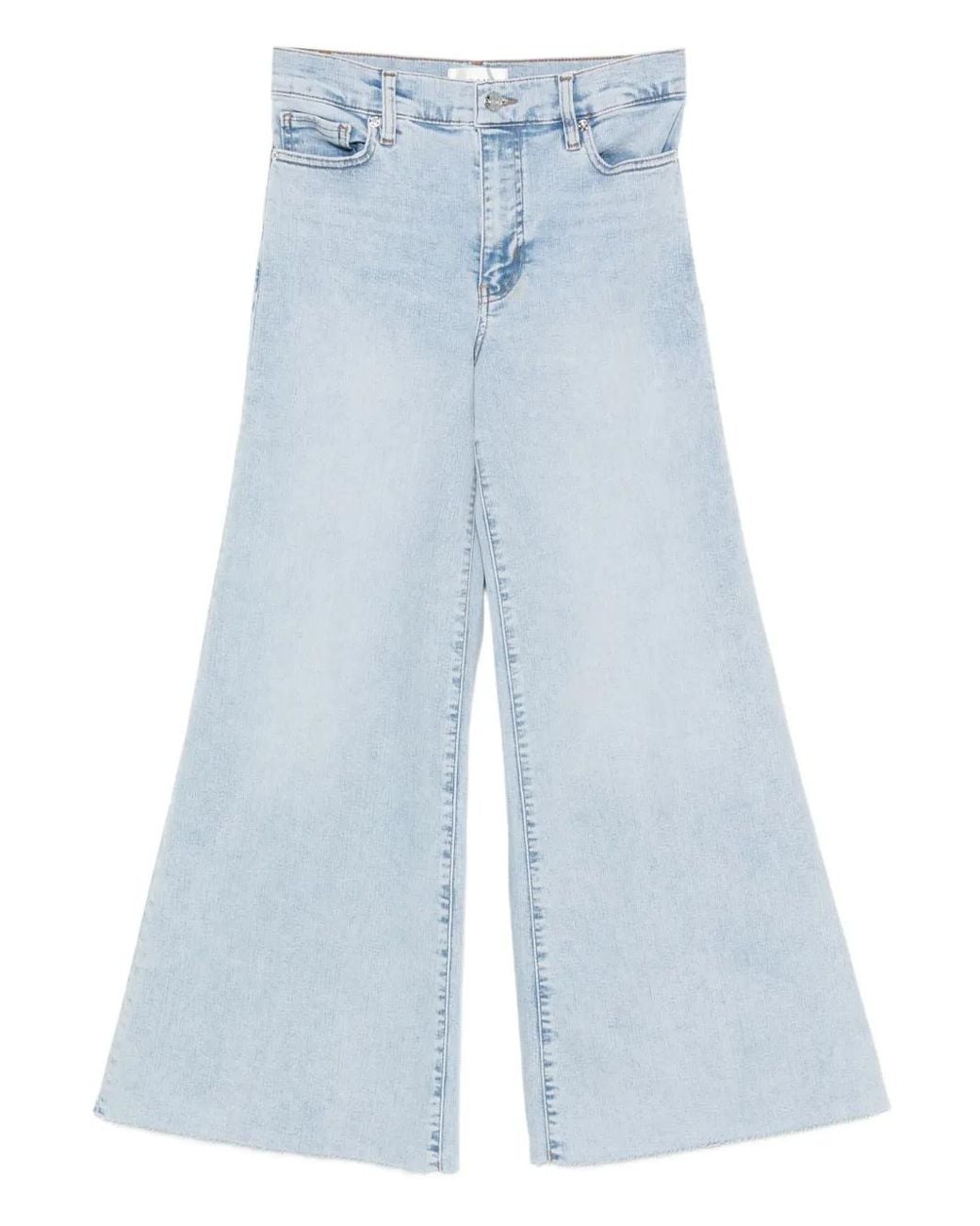 FRAME Blue Five-Pocket Jeans
