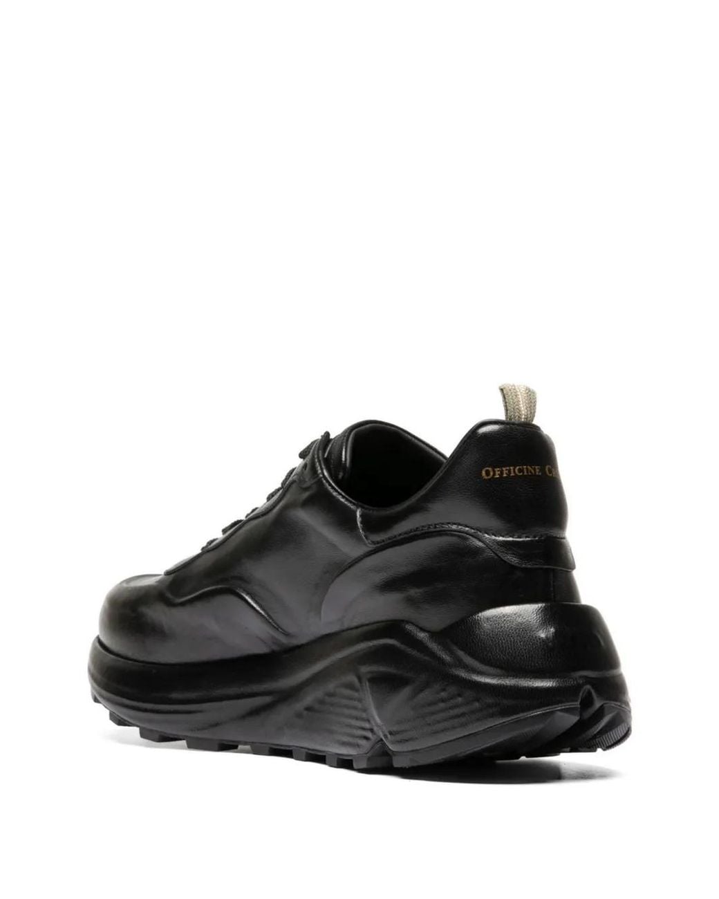 Officine Creative Black Lace-Up Sphyke Sneakers for men