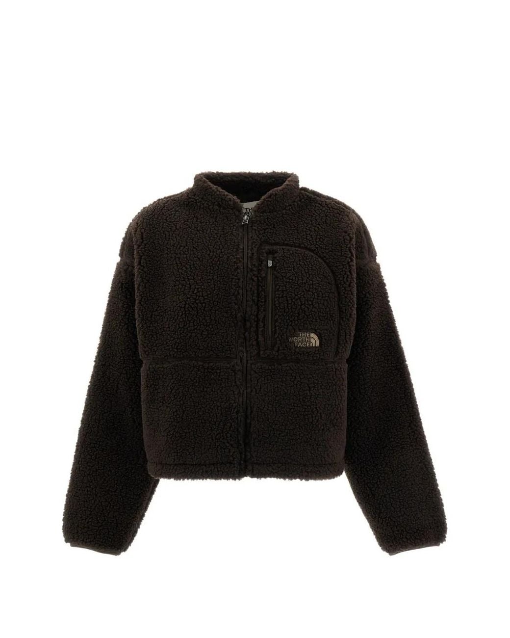 The North Face Black Fleece Zip-Up Jacket