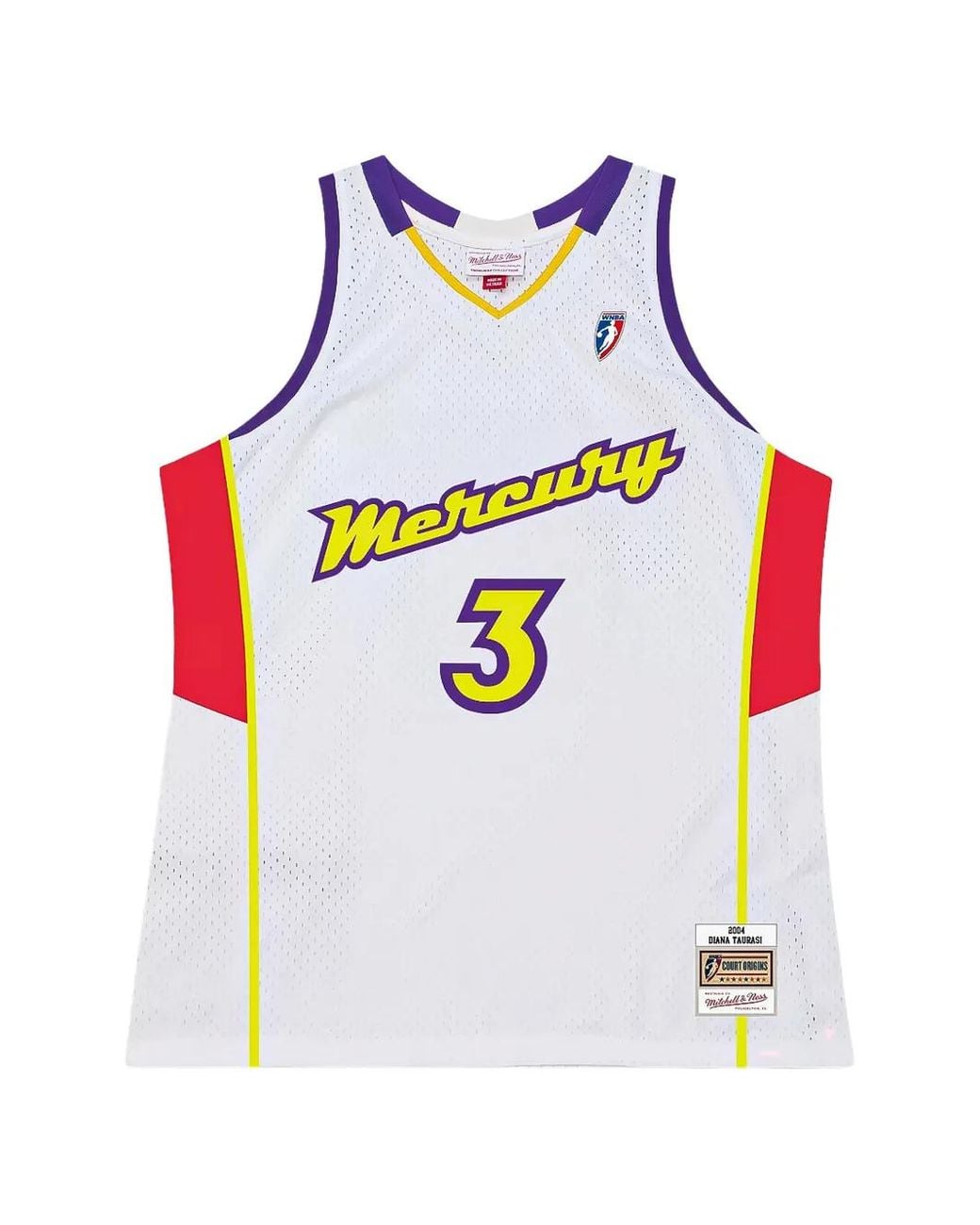 Mitchell & Ness White Swingman Phoenix Mercury Vest for men
