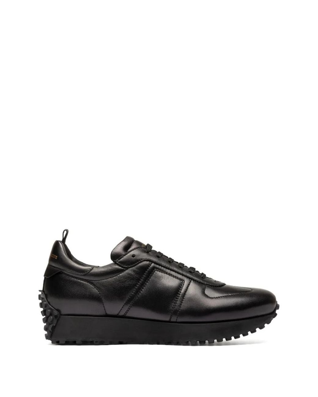 Officine Creative Black Kasba 003 Leather Sneakers for men