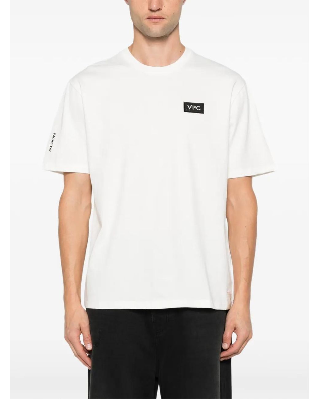 VENEZIA FC White Lion-Print Logo-Patch T-Shirt