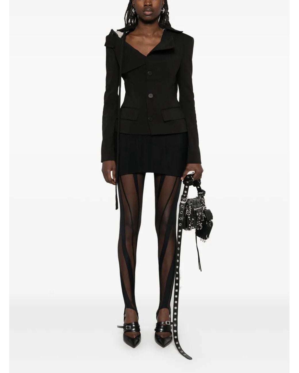 OTTOLINGER Black Deconstructed Blazer
