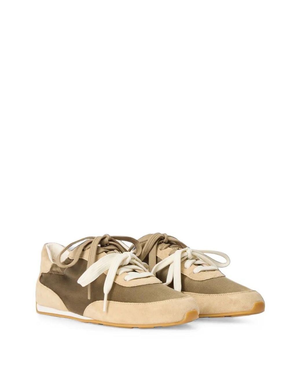 Stuart Weitzman Natural Bond Ruche Sneaker