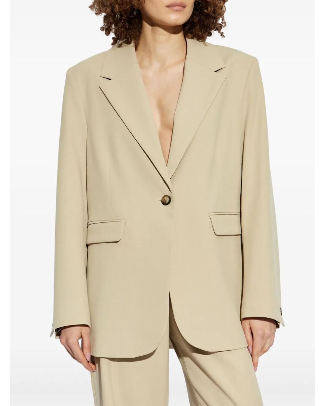 Samsøe & Samsøe Natural Oversize Blazer