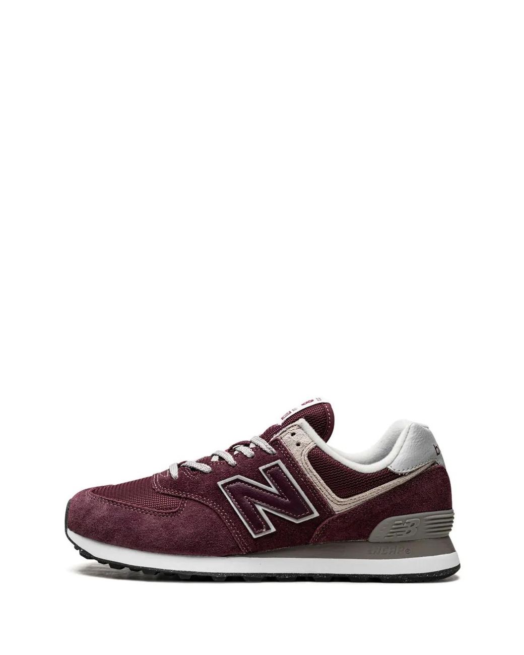 New Balance Brown 574 "Burgundy" Sneakers