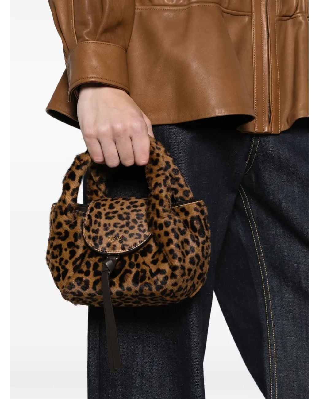 Fendi Brown Spy Mini Bag