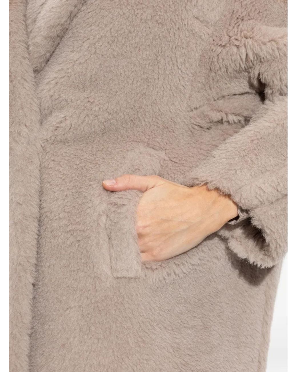 Max Mara Natural Teddy Bear Icon Coat