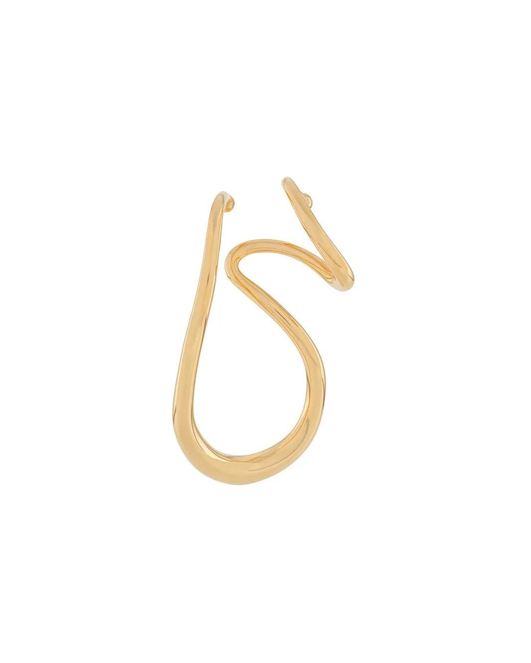 Charlotte Chesnais Metallic Drop Cuff Earring