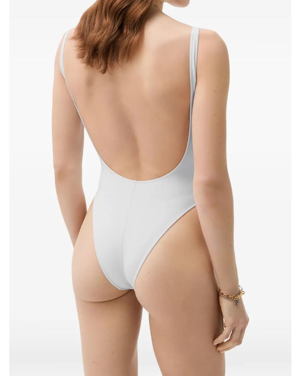 Versace White One-Piece Swimsuit