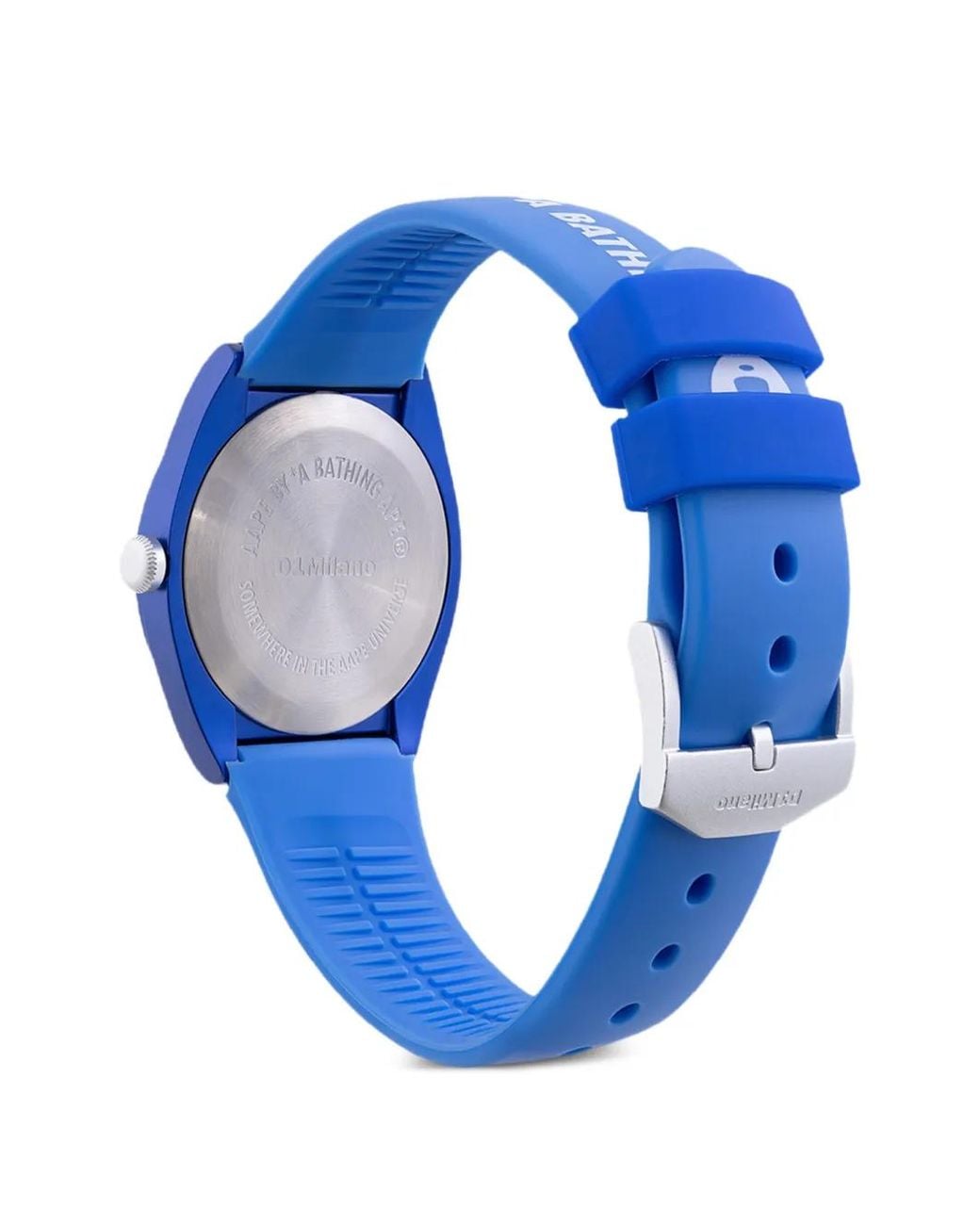 D1 Milano Blue X Aape Round-Shape 34Mm Watch for men