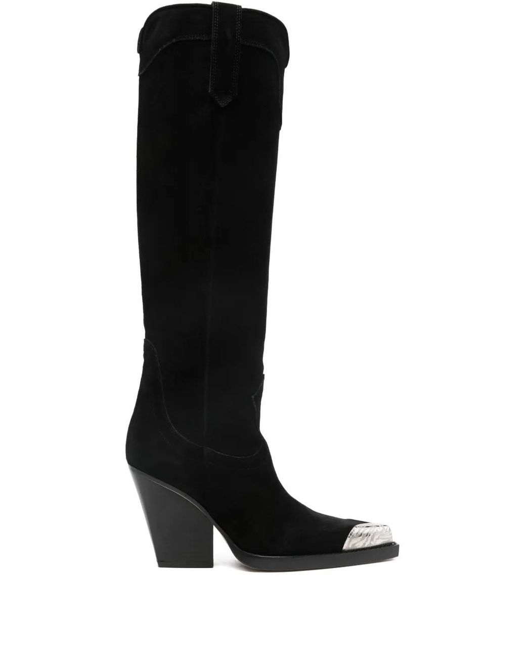 Paris Texas Black El Dorado Metal Toe 90Mm Boots