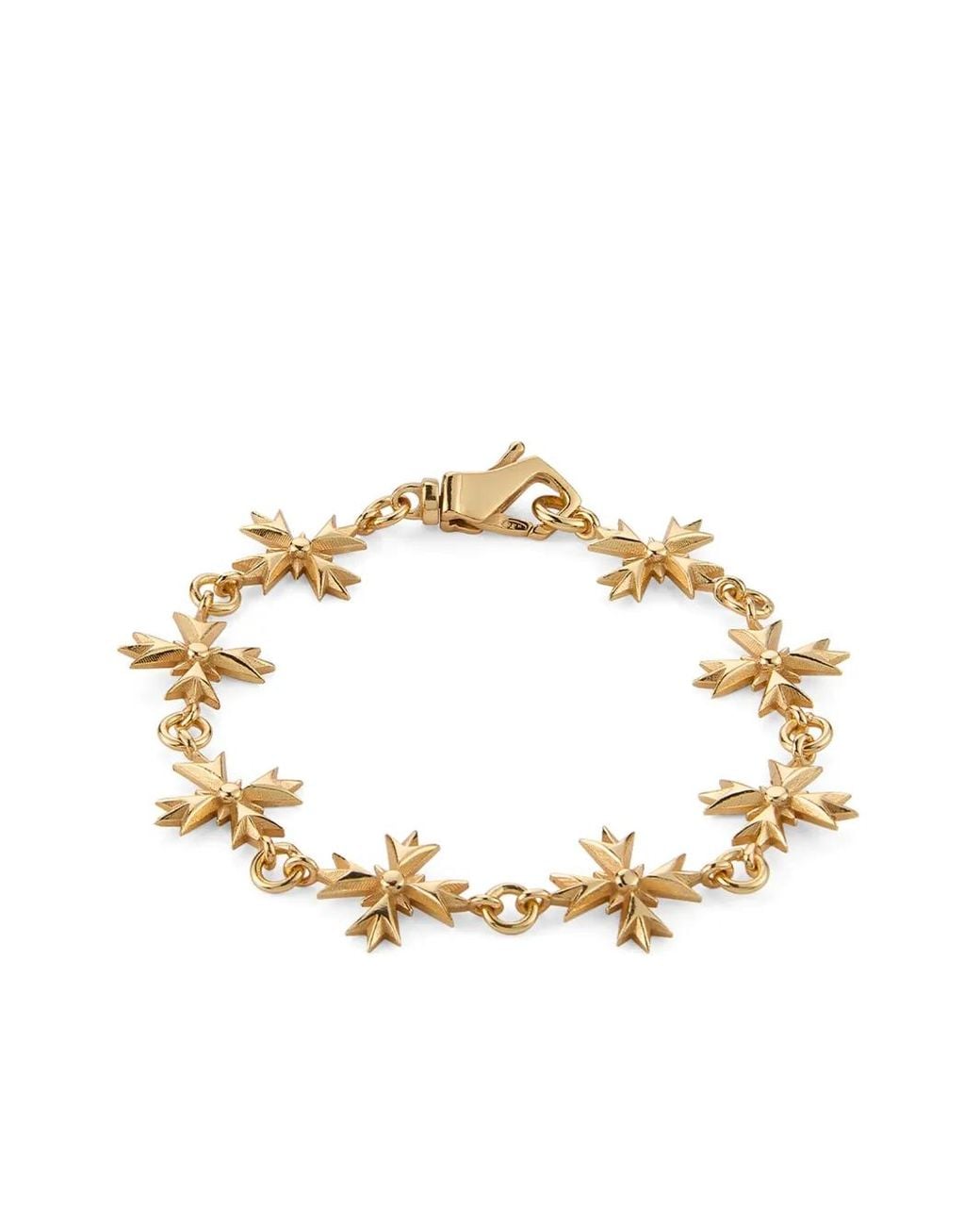 Emanuele Bicocchi Metallic Crest Sterling- Chain Bracelet