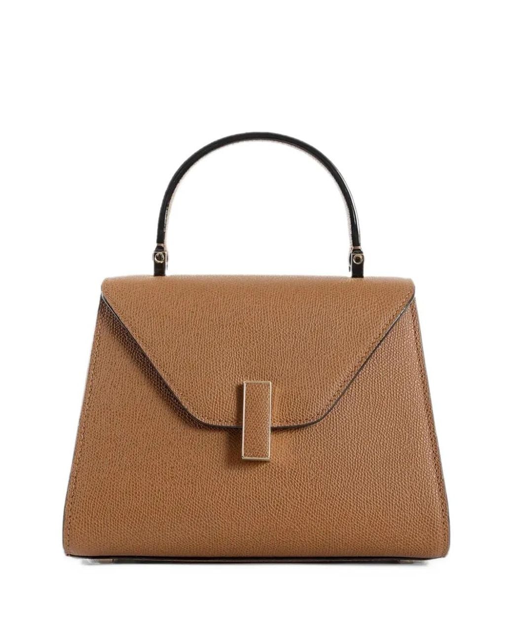 Borsa Tote Iside Mini di Valextra in Brown