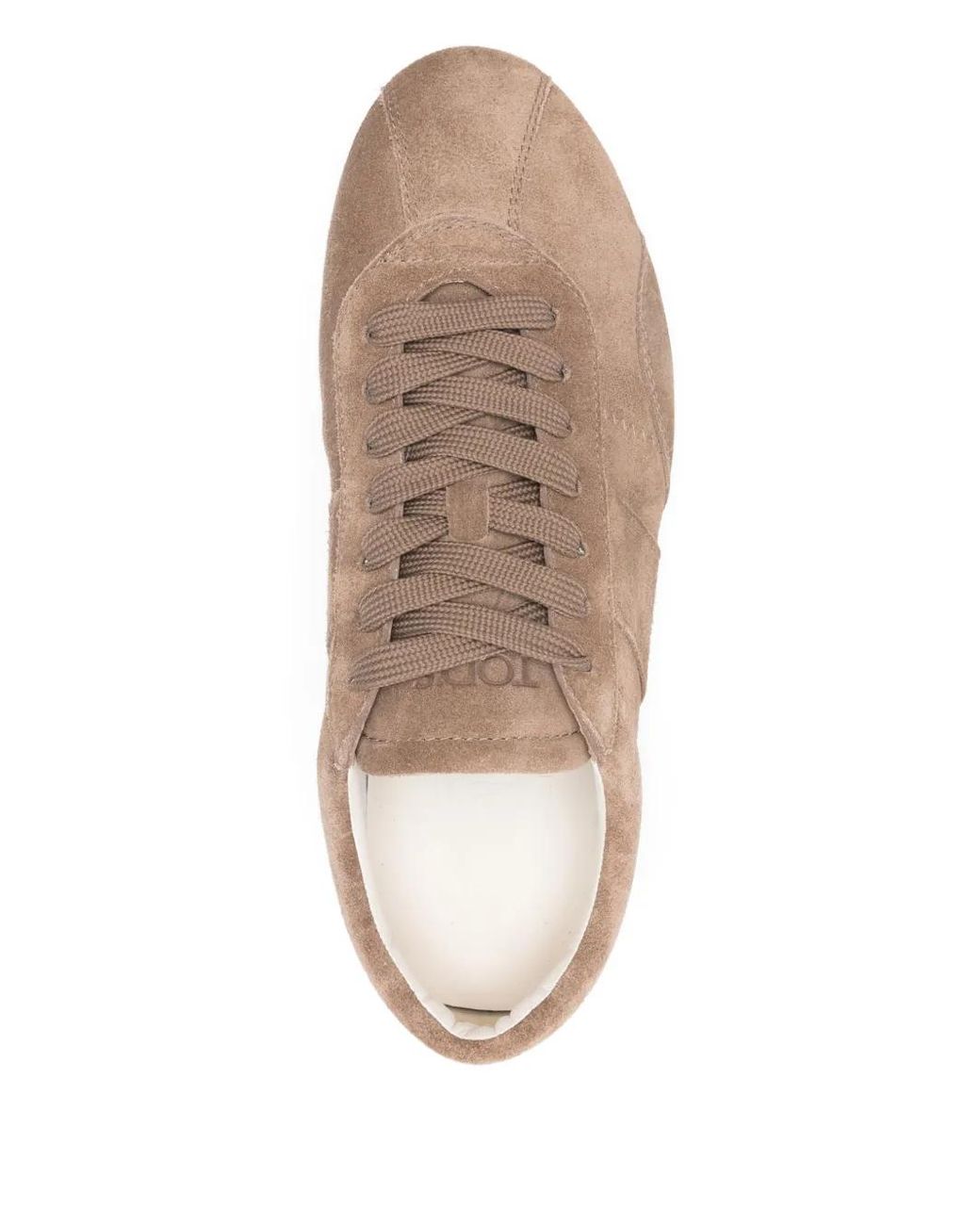 Tod's Brown Flat Shoes