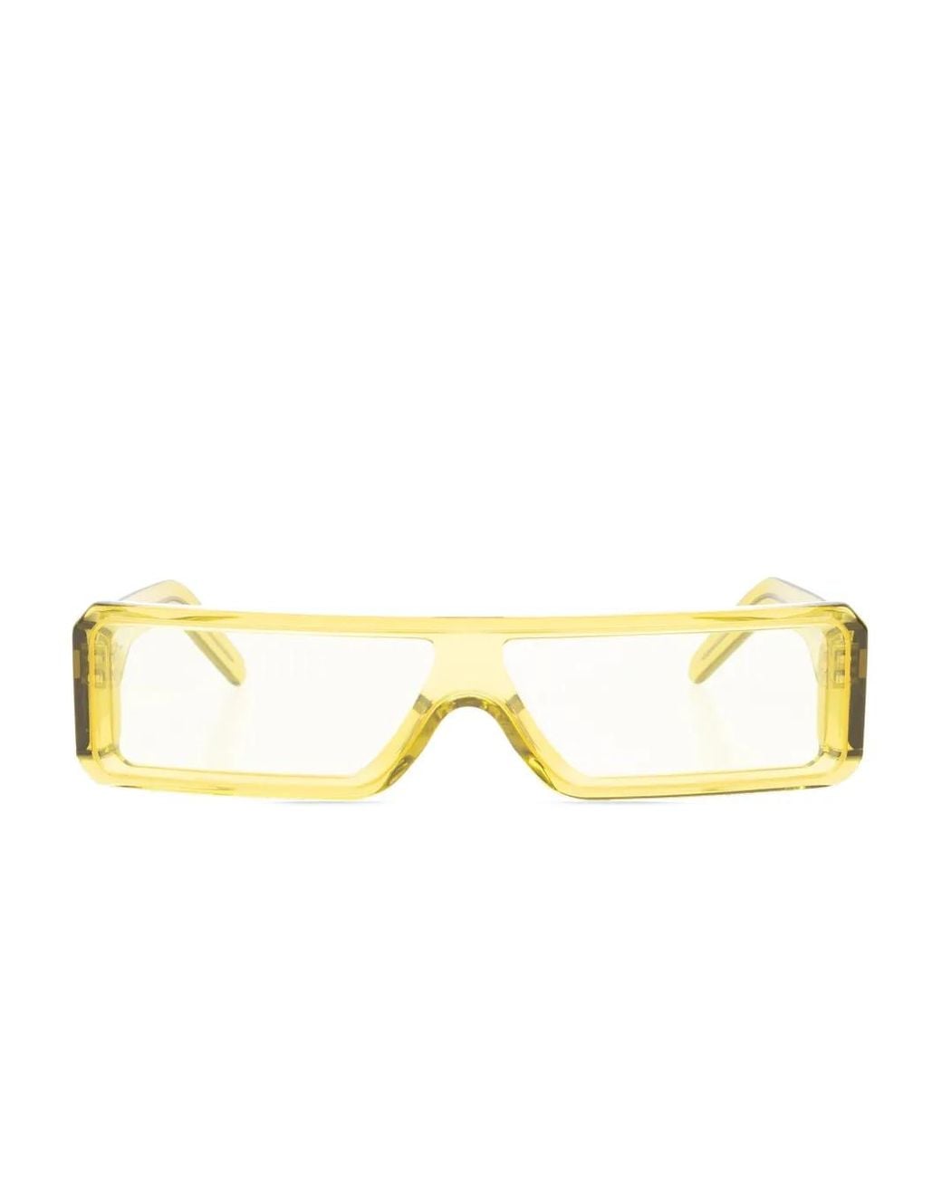 Rick Owens Yellow Gethsemane Sunglasses