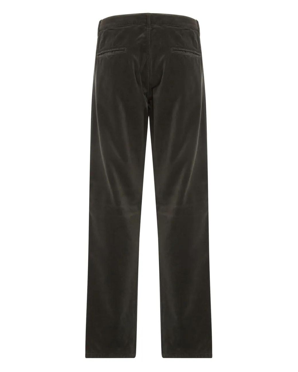 Aspesi Black Cotton Trousers for men