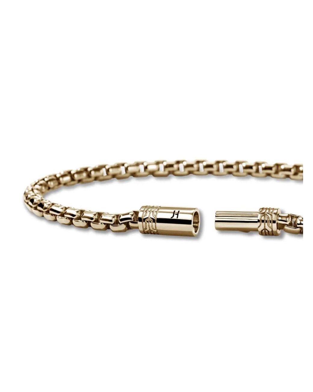 John Hardy White Box-Chain Bracelet for men