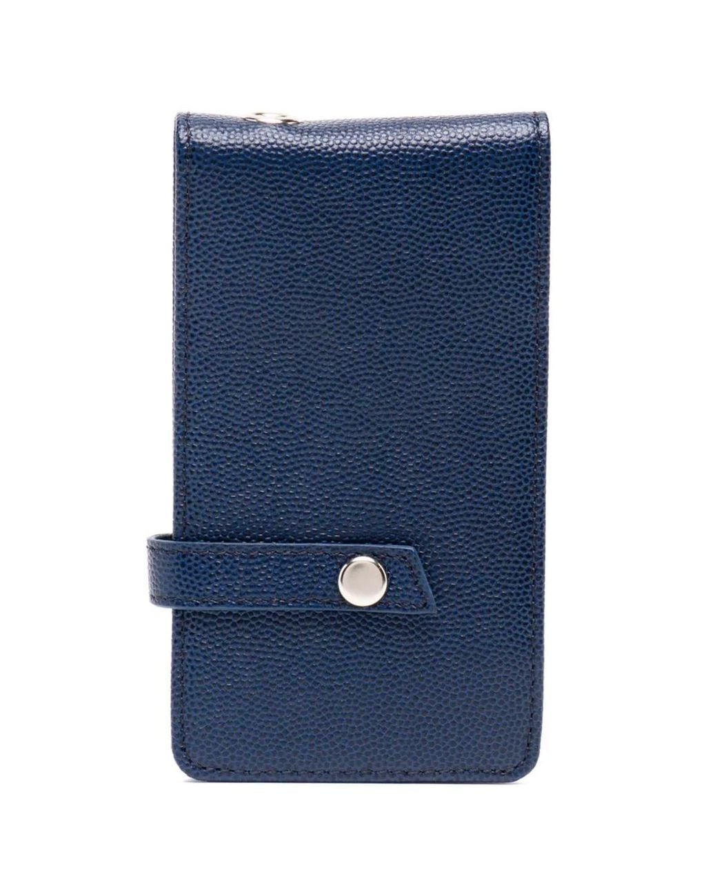 Want Les Essentiels De La Vie Blue Bi-Fold Leather Wallet